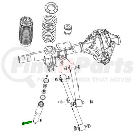 06513278AA by MOPAR - Bolt - Hex, For 2021-2023 Ram 1500