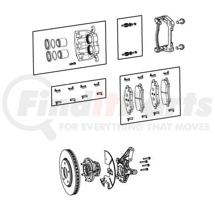 06513680AA by MOPAR - Bolt - Hex