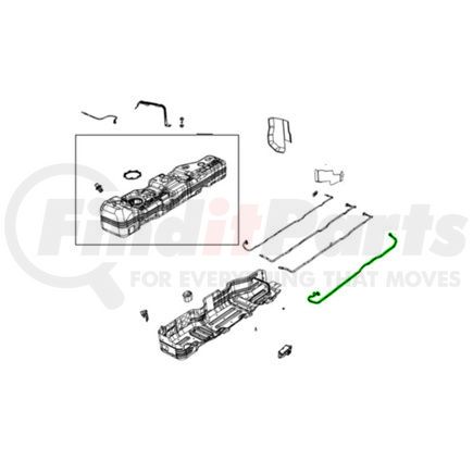 52030068AB by MOPAR - Vapor Canister Vent Hose - For 2018-2023 Jeep Wrangler