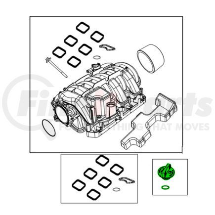 53013775AC by MOPAR - Engine Oil Filler Cap