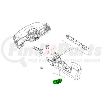 5UW01LXHAA by MOPAR - USB Connector Terminal - For 2015-2018 Jeep Renegade