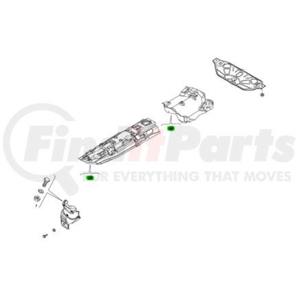 68079797AA by MOPAR - Fuel Tank Ground Strap Washer