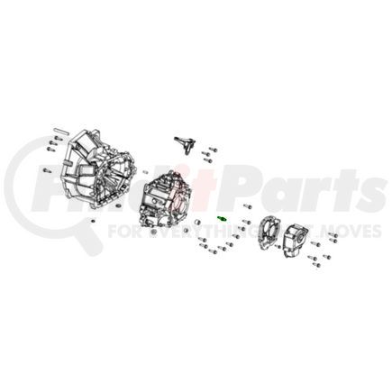 68145957AA by MOPAR - Stud - For 2012-2019 Fiat 500