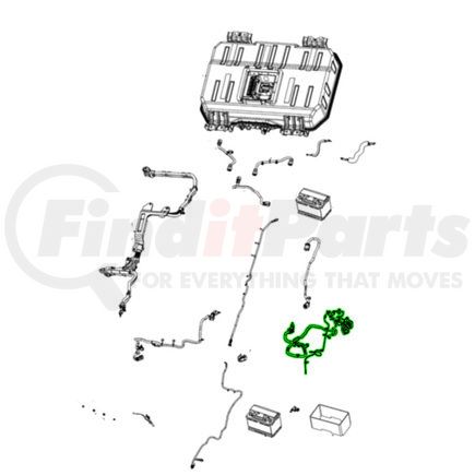 68232743AF by MOPAR - Battery Wiring Harness