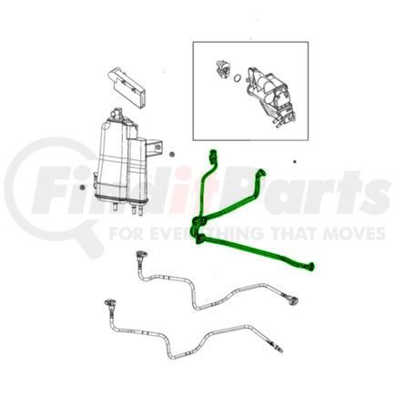 68291704AH by MOPAR - Vapor Canister Vent Hose - For 2017-2021 Jeep Compass