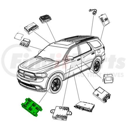 68354769AE by MOPAR - Body Control Module