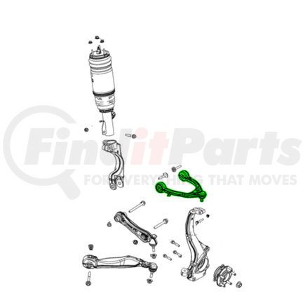 68375789AC by MOPAR - Suspension Control Arm - Front, Left, Upper