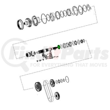 68402241AA by MOPAR - Transfer Case Output Shaft Thrust Bearing