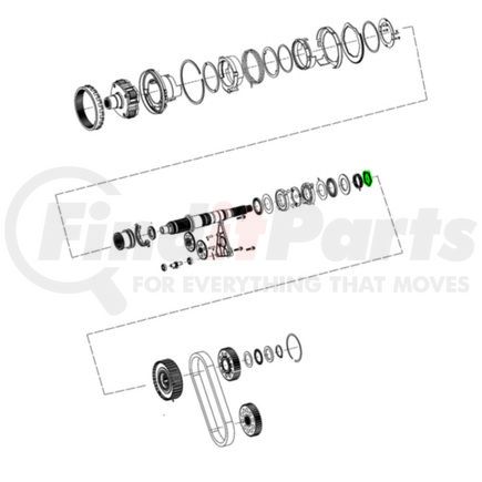 68402249AA by MOPAR - Transfer Case Output Shaft Snap Ring