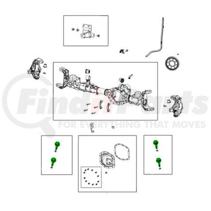 68419012AA by MOPAR - Cotter Pin