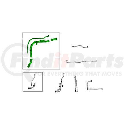 68426561AF by MOPAR - Fuel Filler Hose - For 2018-2023 Jeep Wrangler