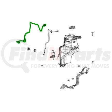 68428691AA by MOPAR - Jumper Wiring Harness