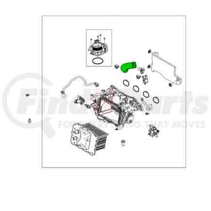 68441033AB by MOPAR - Exhaust Gas Recirculation (EGR) Valve