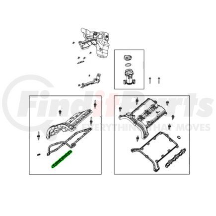 68489999AA by MOPAR - Engine Cylinder Head Gasket - Right