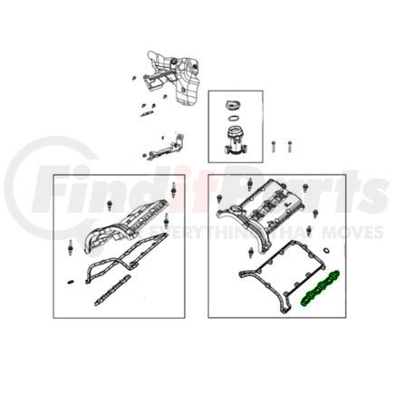 68490000AA by MOPAR - Engine Cylinder Head Gasket - Left