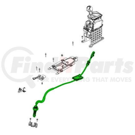 68524756AA by MOPAR - Transfer Case Shift Cable - For 2022 Jeep Compass