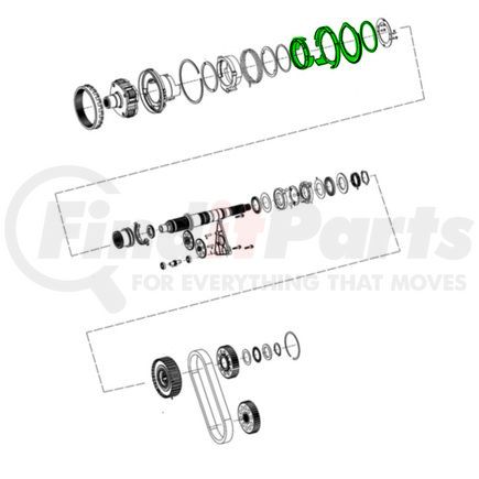 68535809AA by MOPAR - Transfer Case Main Shaft Gear