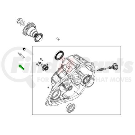 68545775AA by MOPAR - Screw - Hex