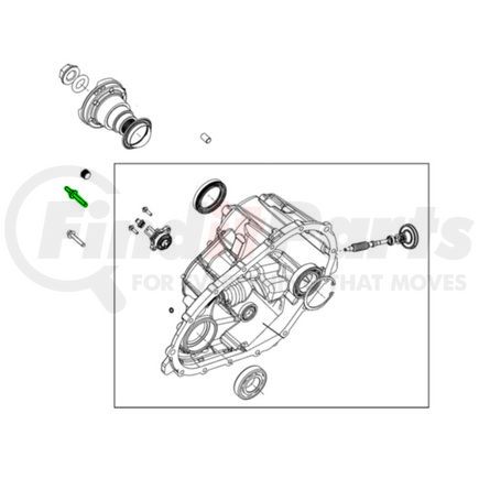 68545983AA by MOPAR - Screw - Hex