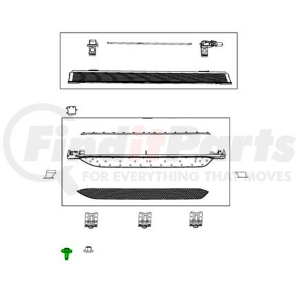 68565525AA by MOPAR - Stone Guard Film - Front, Left