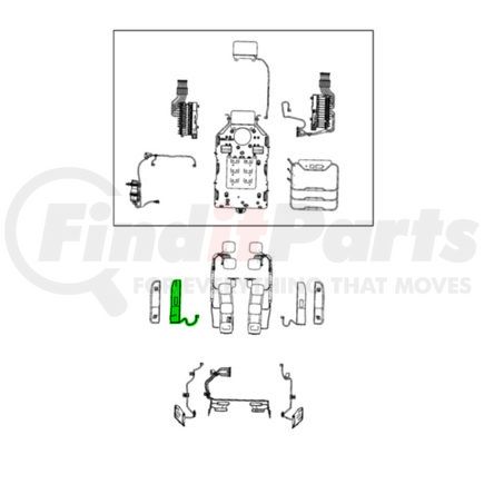 68566094AA by MOPAR - Seat Back Bolster Air Cell