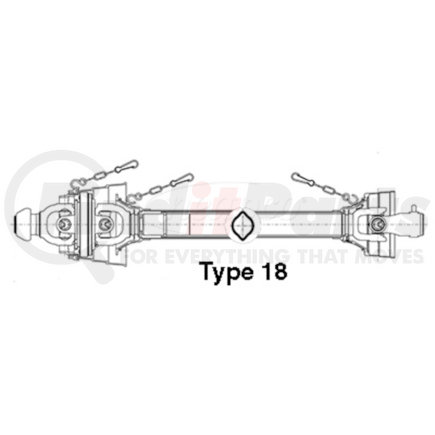 8-0200 by NEAPCO - Power Take Off Propshaft Assembly