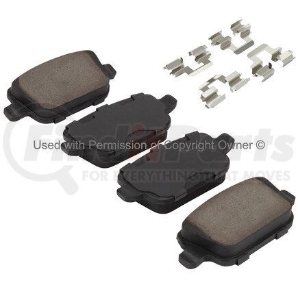 1002-1314M by MPA ELECTRICAL - Quality-Built Work Force Heavy Duty Brake Pads w/ Hardware