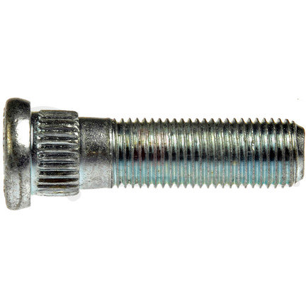 610-404 by DORMAN - M12-1.25 Serrated Wheel Stud - 14.28mm Knurl, 46mm Length