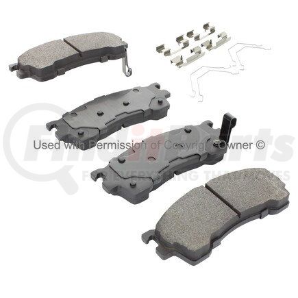 1002-0637M by MPA ELECTRICAL - Quality-Built Work Force Heavy Duty Brake Pads w/ Hardware