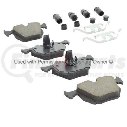 1002-0683M by MPA ELECTRICAL - Quality-Built Work Force Heavy Duty Brake Pads w/ Hardware