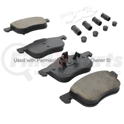 1002-0794M by MPA ELECTRICAL - Quality-Built Work Force Heavy Duty Brake Pads w/ Hardware