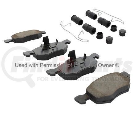 1002-0843M by MPA ELECTRICAL - Quality-Built Work Force Heavy Duty Brake Pads w/ Hardware