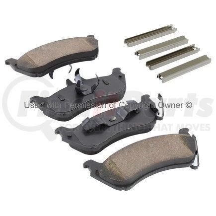 1002-0875M by MPA ELECTRICAL - Quality-Built Work Force Heavy Duty Brake Pads w/ Hardware