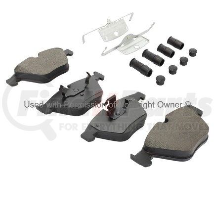 1002-0918AM by MPA ELECTRICAL - Quality-Built Work Force Heavy Duty Brake Pads w/ Hardware