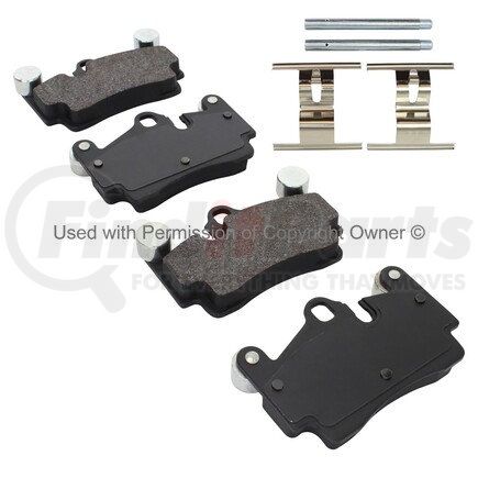 1002-0978M by MPA ELECTRICAL - Quality-Built Work Force Heavy Duty Brake Pads w/ Hardware