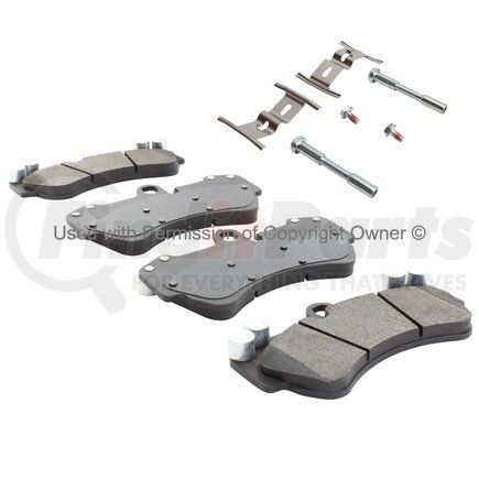 1002-1007M by MPA ELECTRICAL - Quality-Built Work Force Heavy Duty Brake Pads w/ Hardware