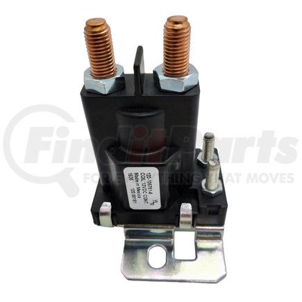 120-901 by WHITE RODGERS - D/C Power Contactor - Continuous, 4 Terminals, 12V, Standard Bracket