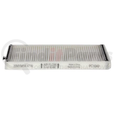 PC1040 by PREMIUM GUARD - Cabin Air Filter - Particulate, Behind Glove Box, for 2004-2012 Chevrolet Aveo 1.6L