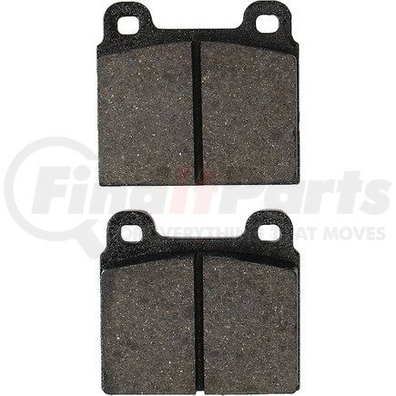 20011 185 1 by ZIMMERMANN - Disc Brake Pad for VOLKSWAGEN WATER