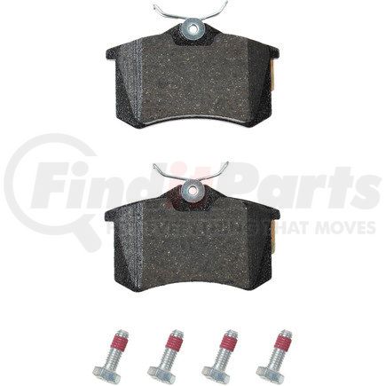 20961 152 1 by ZIMMERMANN - Disc Brake Pad for VOLKSWAGEN WATER