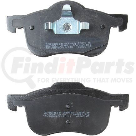 23073 190 1 by ZIMMERMANN - Disc Brake Pad for VOLVO