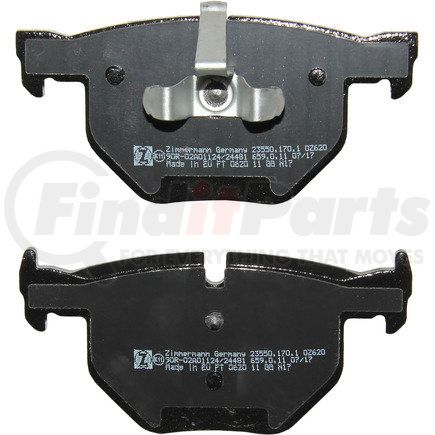 23550 170 1 by ZIMMERMANN - Disc Brake Pad for BMW