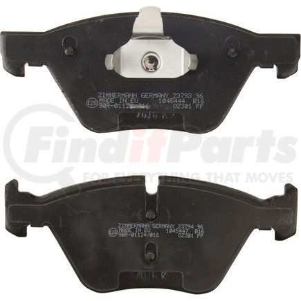 23794 200 1 by ZIMMERMANN - Disc Brake Pad for BMW