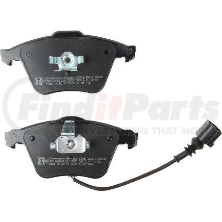 23801 200 1 by ZIMMERMANN - Disc Brake Pad for VOLKSWAGEN WATER