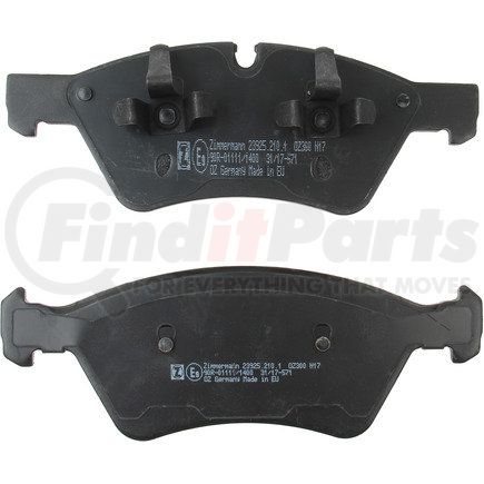 23925 210 1 by ZIMMERMANN - Disc Brake Pad for MERCEDES BENZ