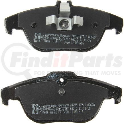 24253 175 1 by ZIMMERMANN - Disc Brake Pad for MERCEDES BENZ