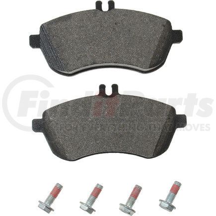 24306 205 1 by ZIMMERMANN - Disc Brake Pad for MERCEDES BENZ