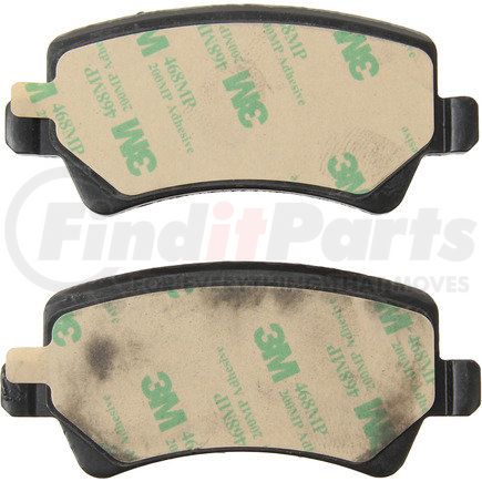 24496 170 2 by ZIMMERMANN - Disc Brake Pad for VOLVO