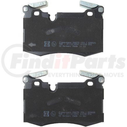 24478 150 1 by ZIMMERMANN - Disc Brake Pad for BMW