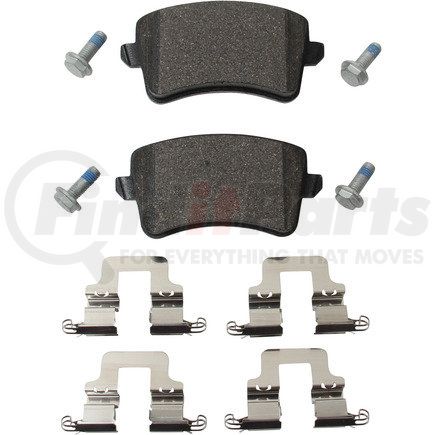 24606 175 2 by ZIMMERMANN - Disc Brake Pad for VOLKSWAGEN WATER